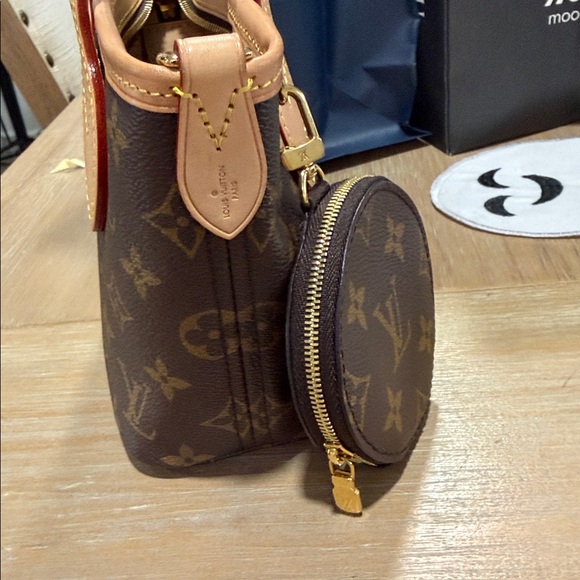 🎄FLASH SALE🎄LOUIS VUITTON NEVERFULL BB BAG with COIN POUCH! VGUC! - Picture 5 of 11